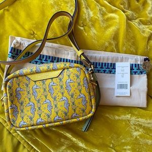 BRAND NEW Tory Burch Seahorse Perry Crossbody Bag